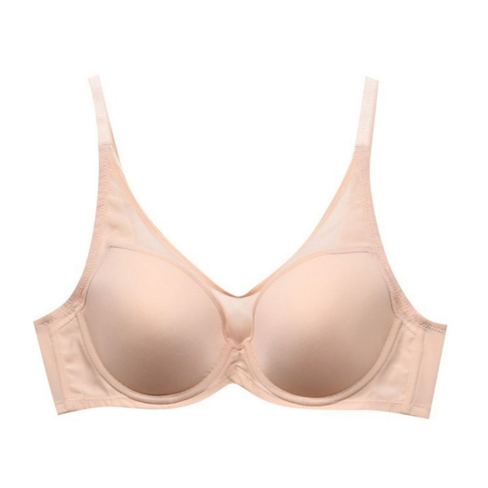 비비안 와이어있는 패드일체형브라 75D컵 80D컵 85D 90D 큰가슴 풀컵 마담브라 - 상세 이미지 2