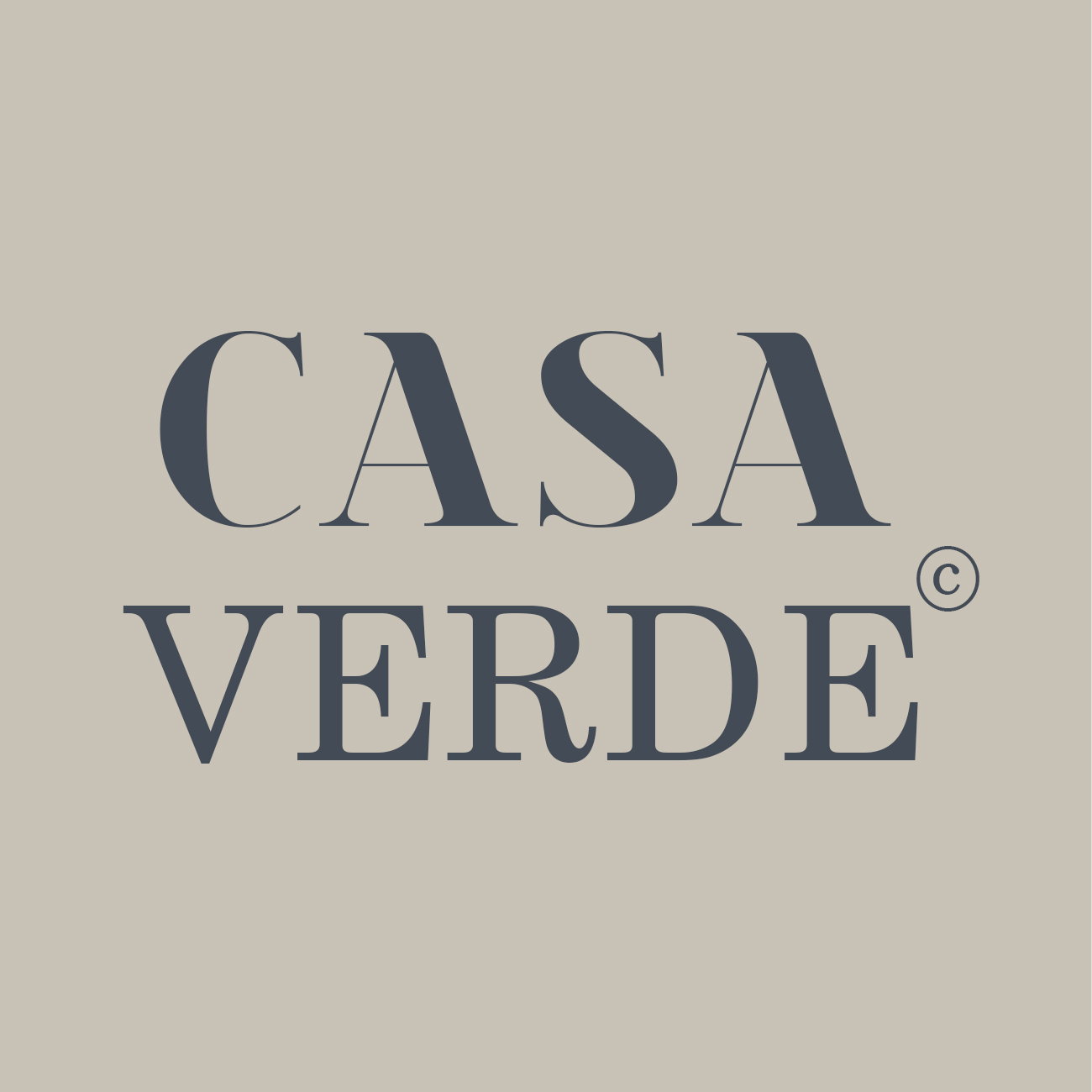 CASA VERDE 스토어 로고