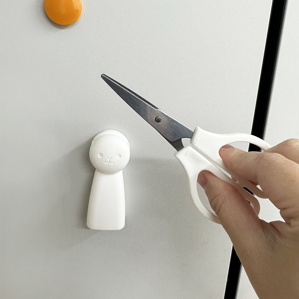 일본 미니 가위 냉장고 현관문 택배 아기 휴대용 토끼 자석 가위 핑크 집들이 선물 답례품