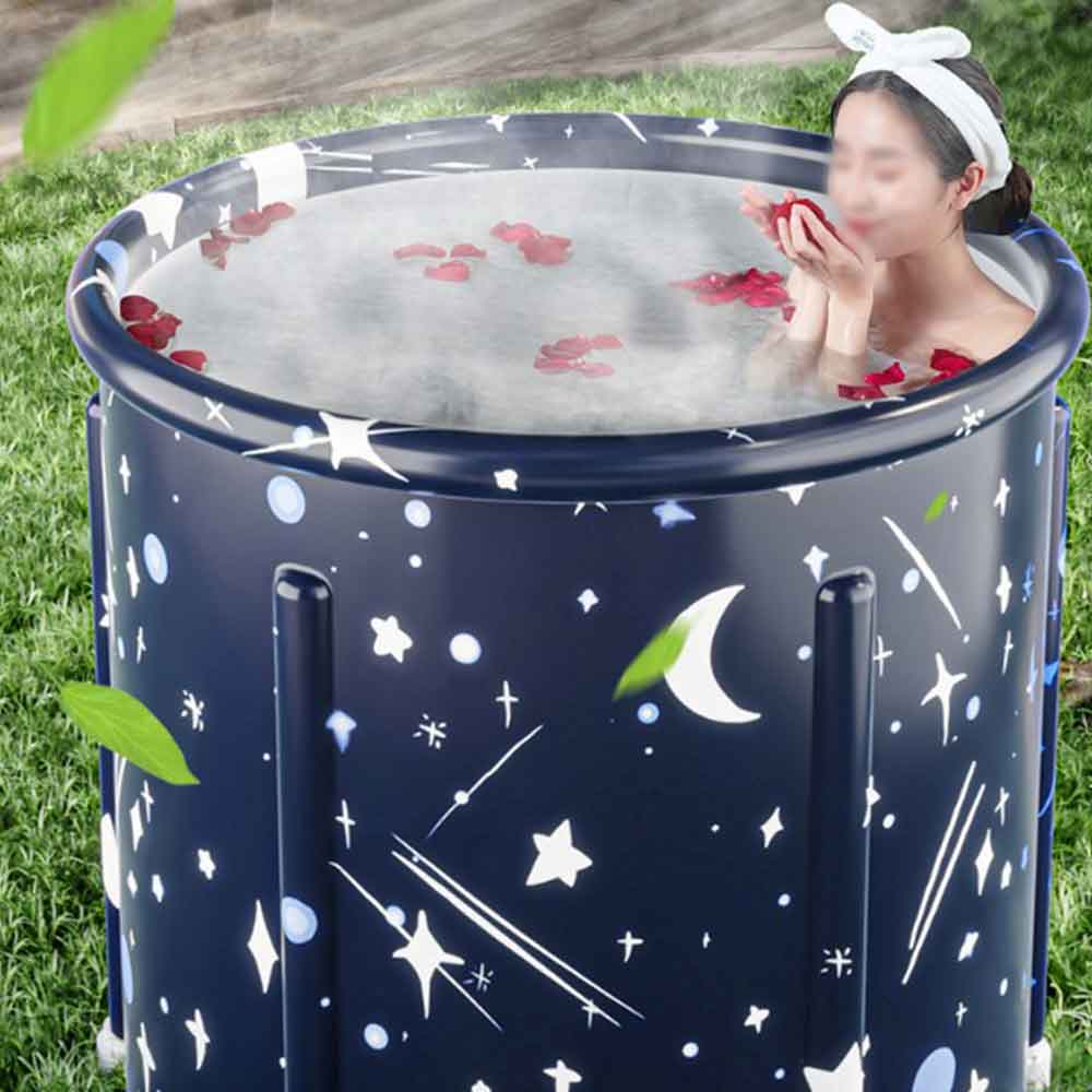 1인용 접이식 반신욕 목욕탕 목욕통 1인 이동식 가정용 간이 욕조 사우나 반신욕조