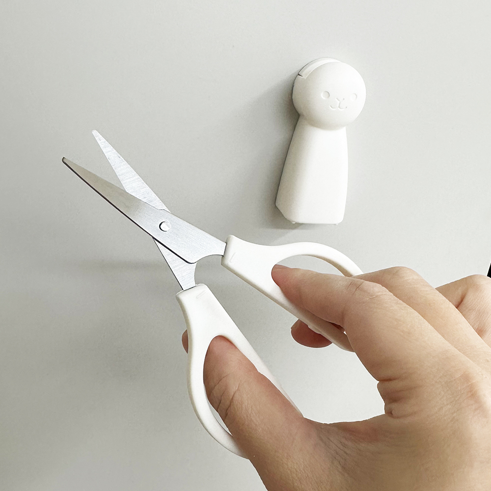 일본 미니 가위 냉장고 현관문 택배 아기 휴대용 토끼 자석 가위 핑크 집들이 선물 답례품