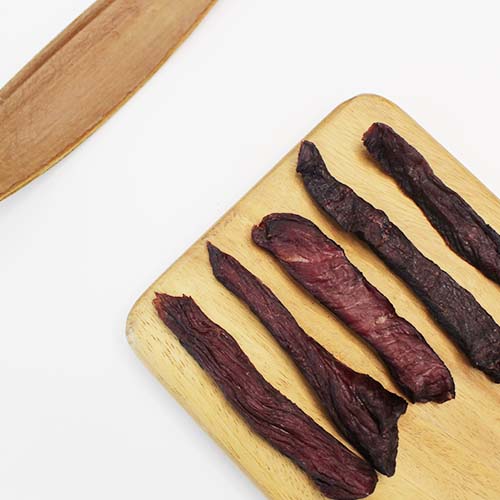 어글어글 반건조 육포 4종(닭/오리/흑돼지/말고기) 50g 강아지 수제 간식 육포 이미지 2