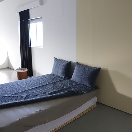 푸른자리 정온침장 듀엣 오가닉 침대패드 퀸 싱글 슈퍼싱글 피그먼트 워싱면