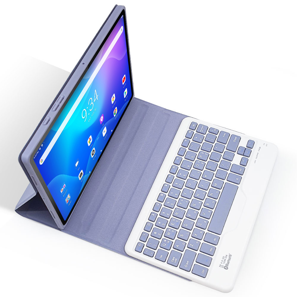 레노버탭 K10 PRO/P12/M10 플러스 3세대 10.6 샤오신 패드 콤비 블루투스 키보드 북커버 케이스 이미지 7