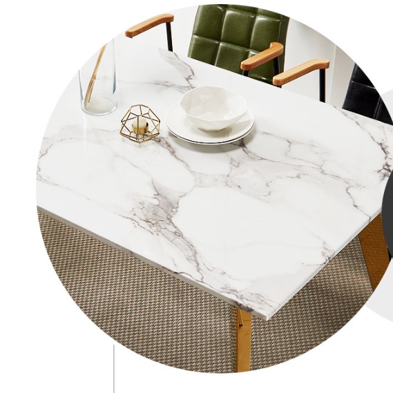 공간활용 마블 식탁 템바보드 식탁 거실 다이닝 테이블