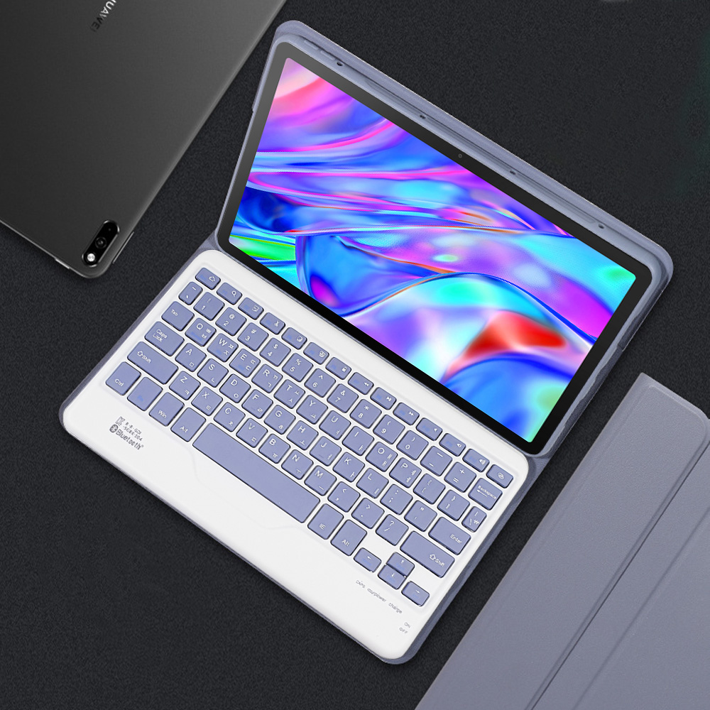 레노버탭 K10 PRO/P12/M10 플러스 3세대 10.6 샤오신 패드 콤비 블루투스 키보드 북커버 케이스 - 상세 이미지 5