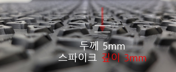 비브람 셀프 골프화 밑창 보강/운동화 명품 스니커즈/ 7132 메가그립 - 상세 이미지 3