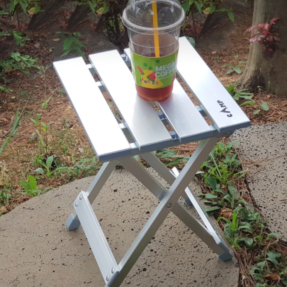 캠핑용접이식테이블 캠핑철제테이블 행사용 아이스박스받침대