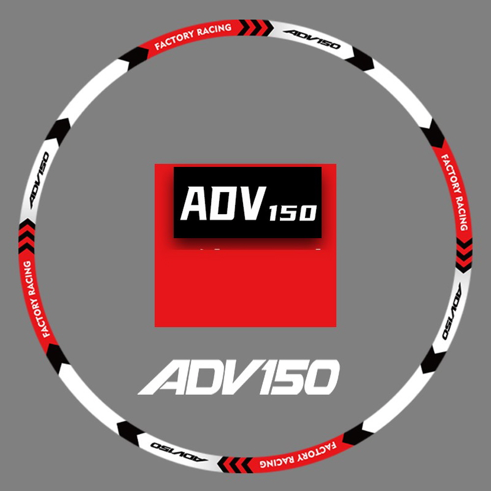 ADV125 휠스티커 데칼 스티커 튜닝 호환 1번 - 상세 이미지 5