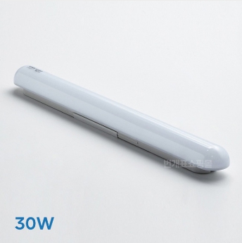 번개표 LED 원형 일자등 형광등 주광색 30W
