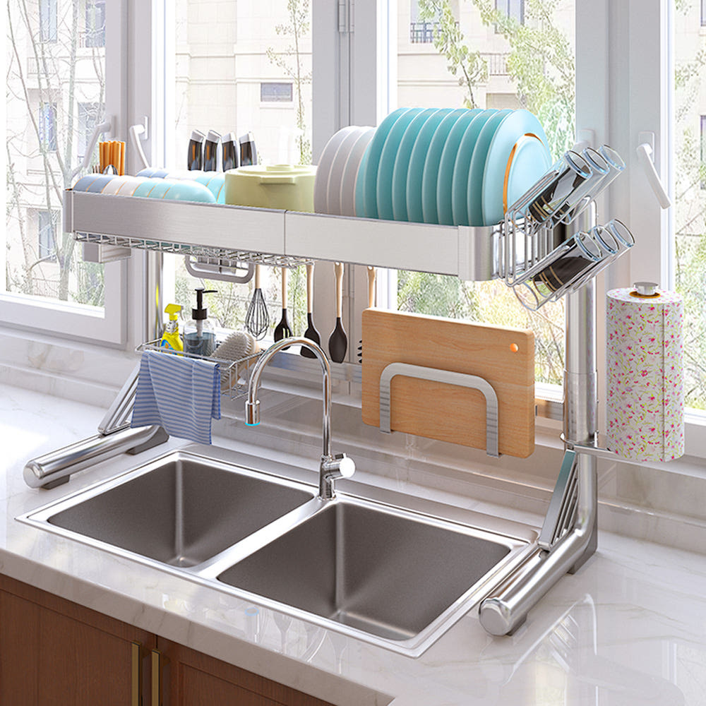 다양한 식기건조대 설치 사례