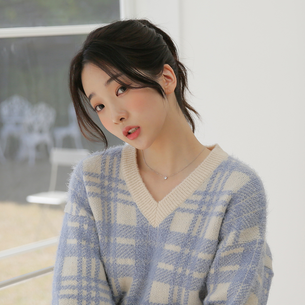 앞머리 붙임머리 똑딱이 가발 숏사이드뱅 - 상세 이미지 4
