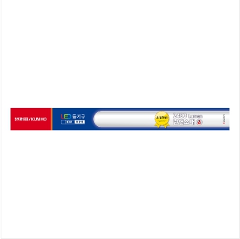 번개표 LED 원형 일자등 형광등 주광색 30W