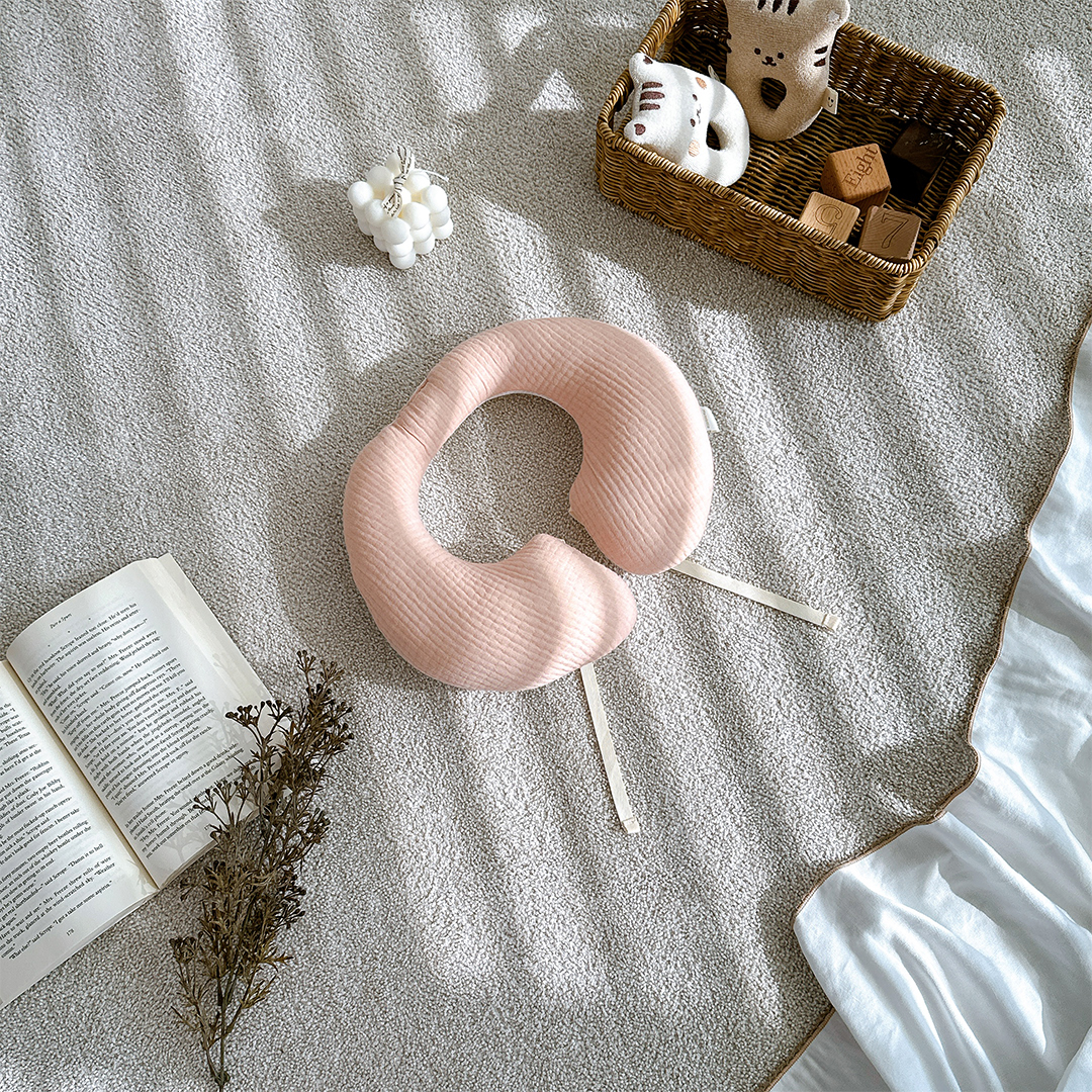 마롤로뜨 카시트 목베개 라떼시리즈 유모차 아기 목쿠션 신생아 유아