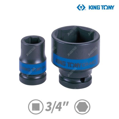 킹토니 3/4 임팩소켓 6각 별 소켓 복스알 653555M