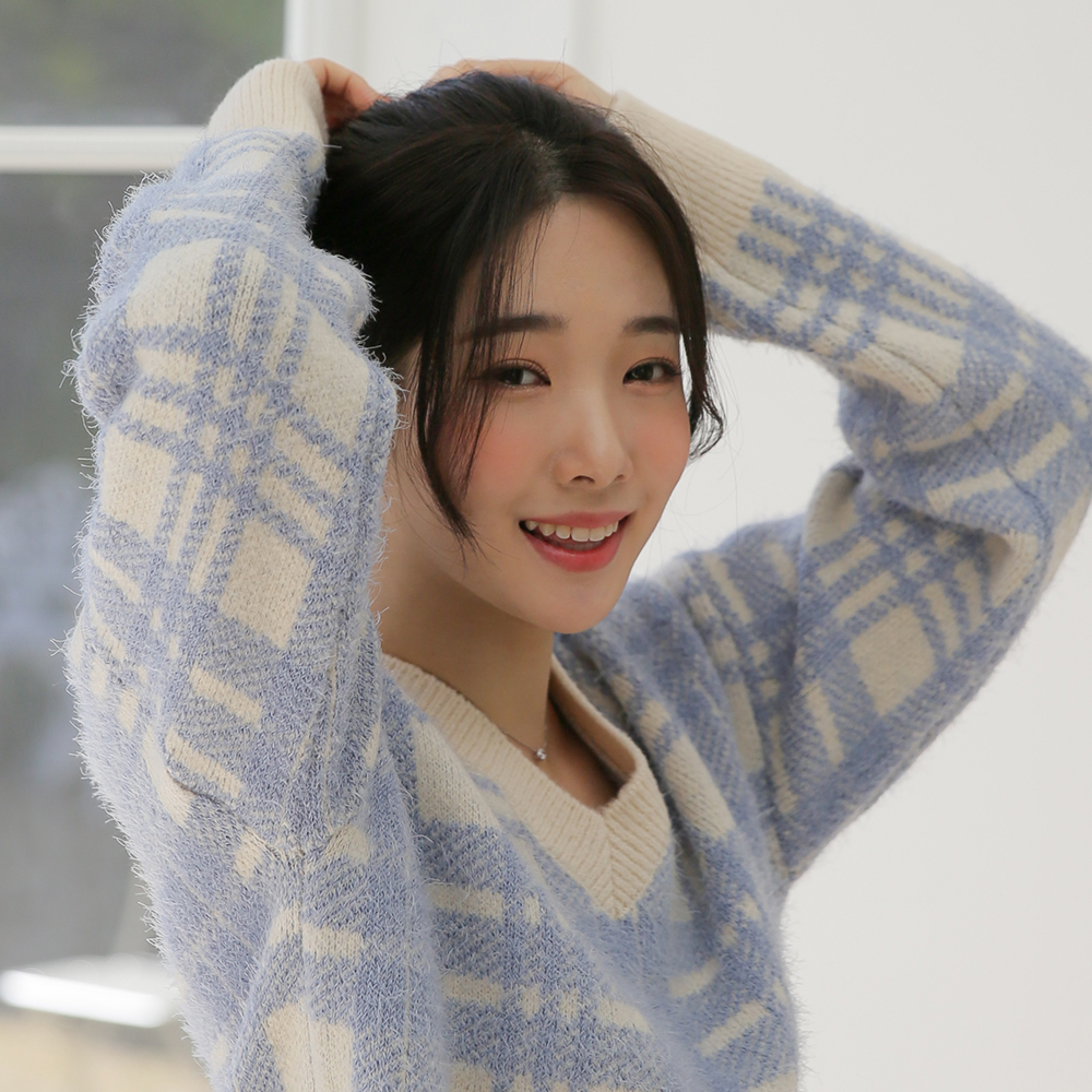 앞머리 붙임머리 똑딱이 가발 숏사이드뱅 - 상세 이미지 5