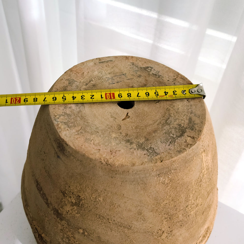 베하몰 테라원 빈티지 아쿠아 토분 귀걸이물병 21x26cm - 상세 이미지 5