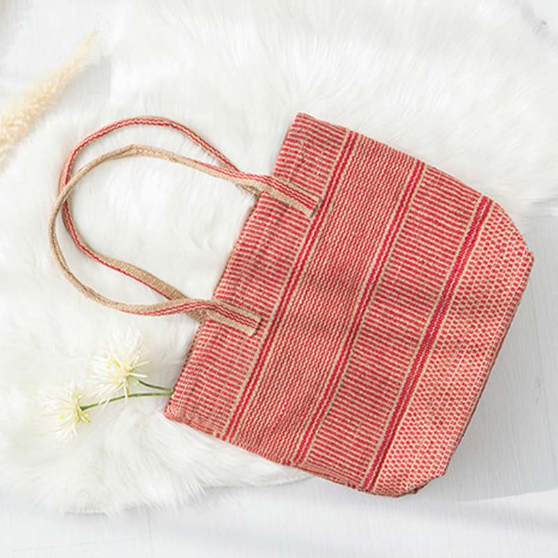 MILJIB 숄더백 48x37 레드 이미지 6
