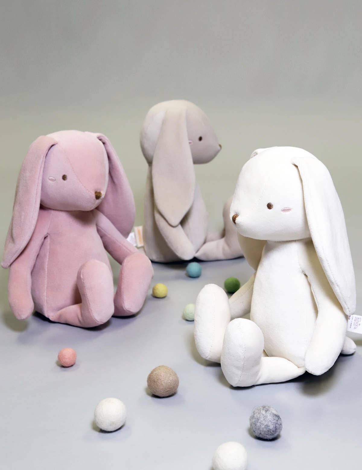 STOLLEEN 슈톨렌 멜로우 버니 토끼 애착인형 오가닉 (30cm)