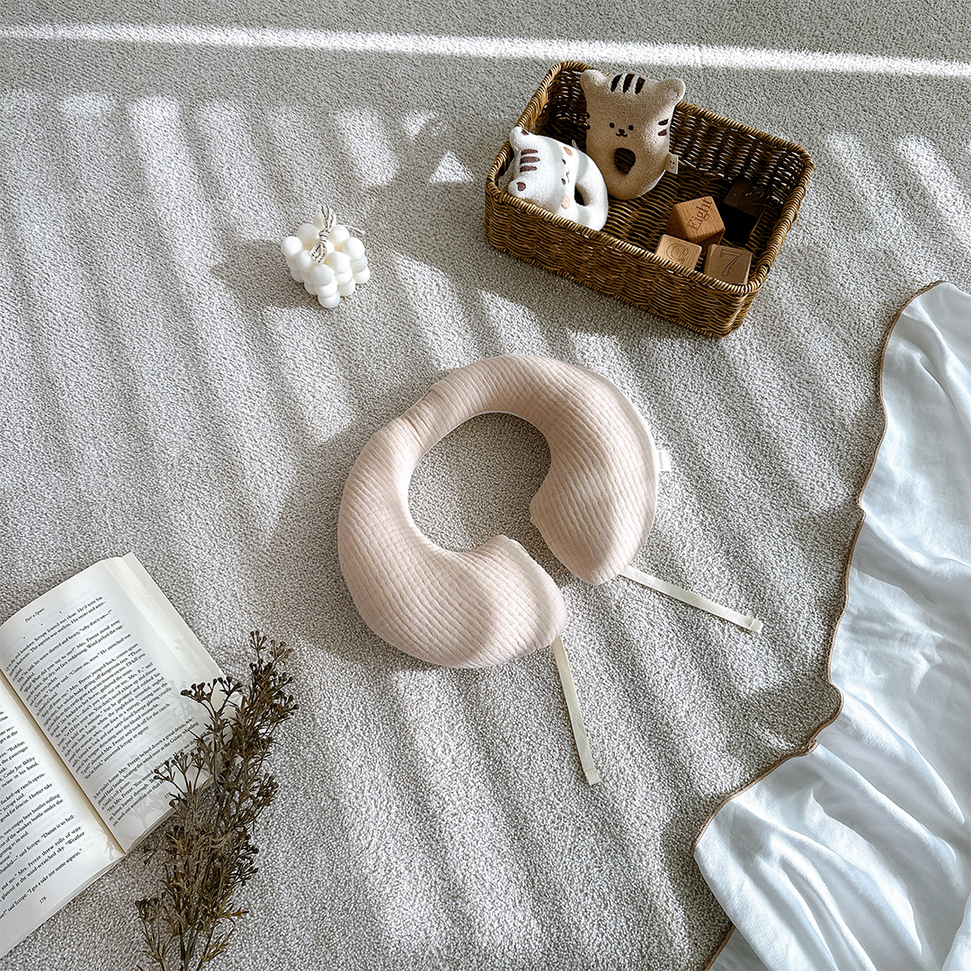 마롤로뜨 카시트 목베개 라떼시리즈 유모차 아기 목쿠션 신생아 유아