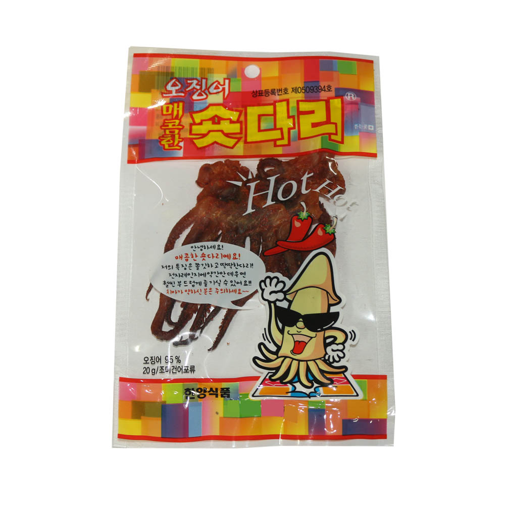 숏다리 매콤한맛 20g : 주식회사 세븐스타몰