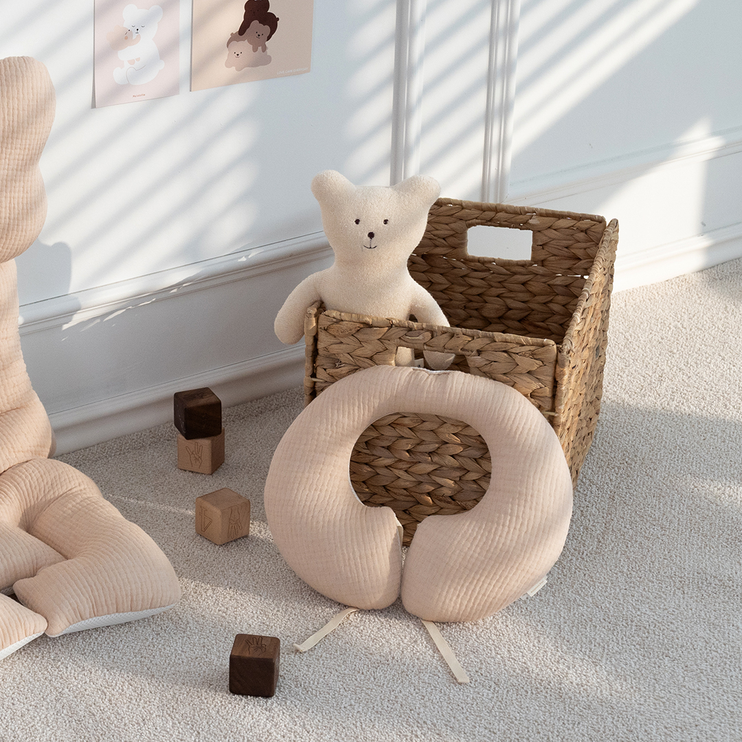 마롤로뜨 카시트 목베개 라떼시리즈 유모차 아기 목쿠션 신생아 유아