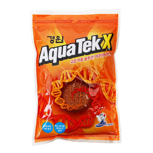경원 아쿠아텍 엑스 X 어분 집어제 교잡 어종 민물 떡밥 - 상품 이미지