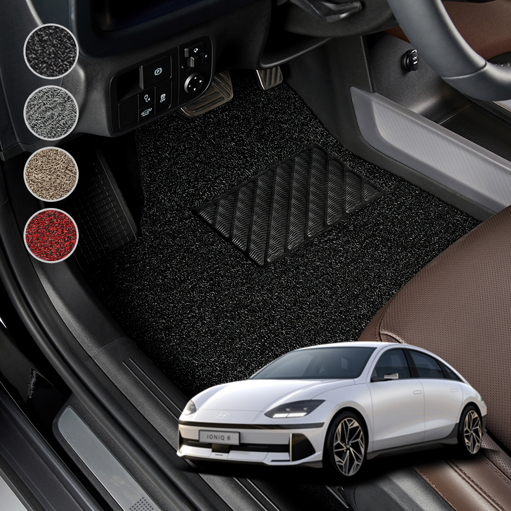 메이튼 아이오닉6 매트 코일매트 카매트 발매트 자동차매트 1열+2열