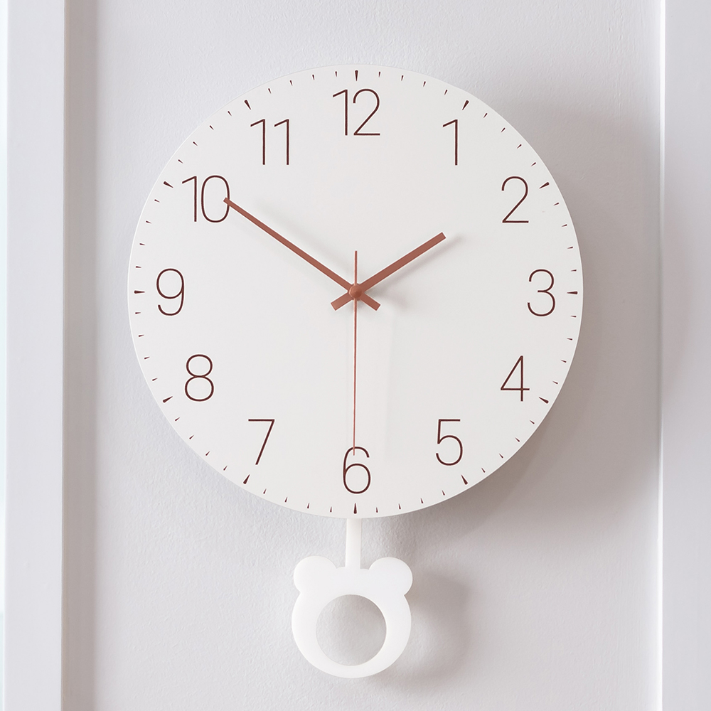 국산 플라이토 무소음 인테리어 추벽시계 거실 사무실 모던 디자인 벽걸이시계 30cm 심볼 - 상세 이미지 2