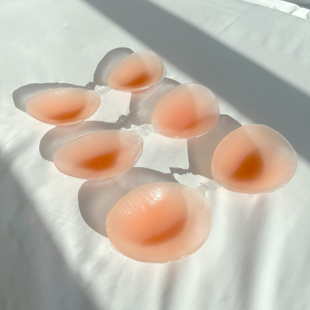 크라시앙 크라시앙 기본 누드 실리콘브라 볼륨 접착식 누드브라 오프숄더 웨딩 비키니