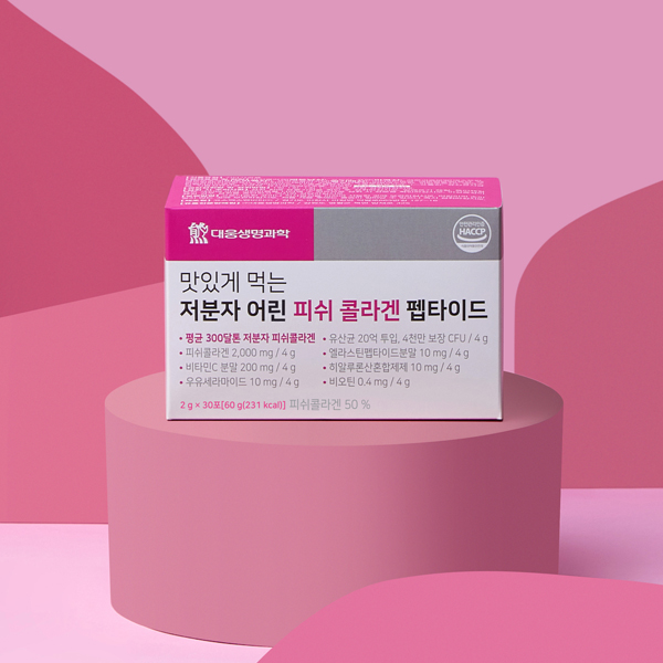 대웅생명과학 맛있게 먹는 저분자 어린 피쉬 콜라겐 펩타이드 30포, 2개 - 상세 이미지 3