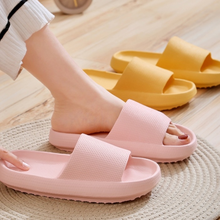 푹신슬리퍼 사무실 통굽 편한슬리퍼 푹신한 여성 키높이 슬리퍼