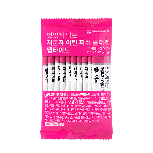 대웅생명과학 맛있게 먹는 저분자 어린 피쉬 콜라겐 펩타이드 30포, 2개 - 상세 이미지 4