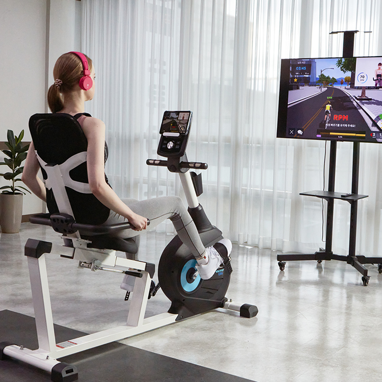 (국내생산) V501 ERG 즈위프트 MyWhoosh 어플연동 좌식 싸이클 V-501 + 야핏1개월 이용권 - 상세 이미지 2