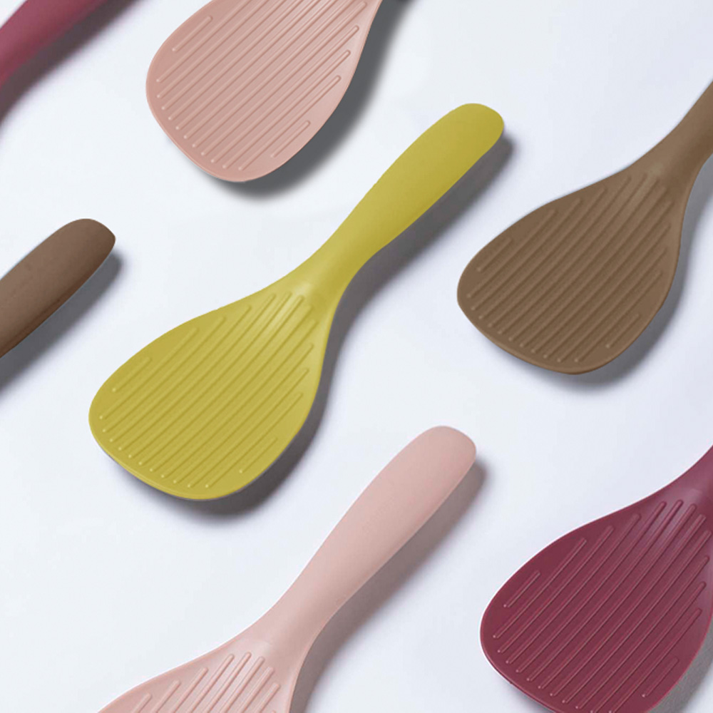 마미스테이블 최상급 식품등급 실리콘 밥주걱 정교한 디자인 최적화된 그립감 제품 이미지