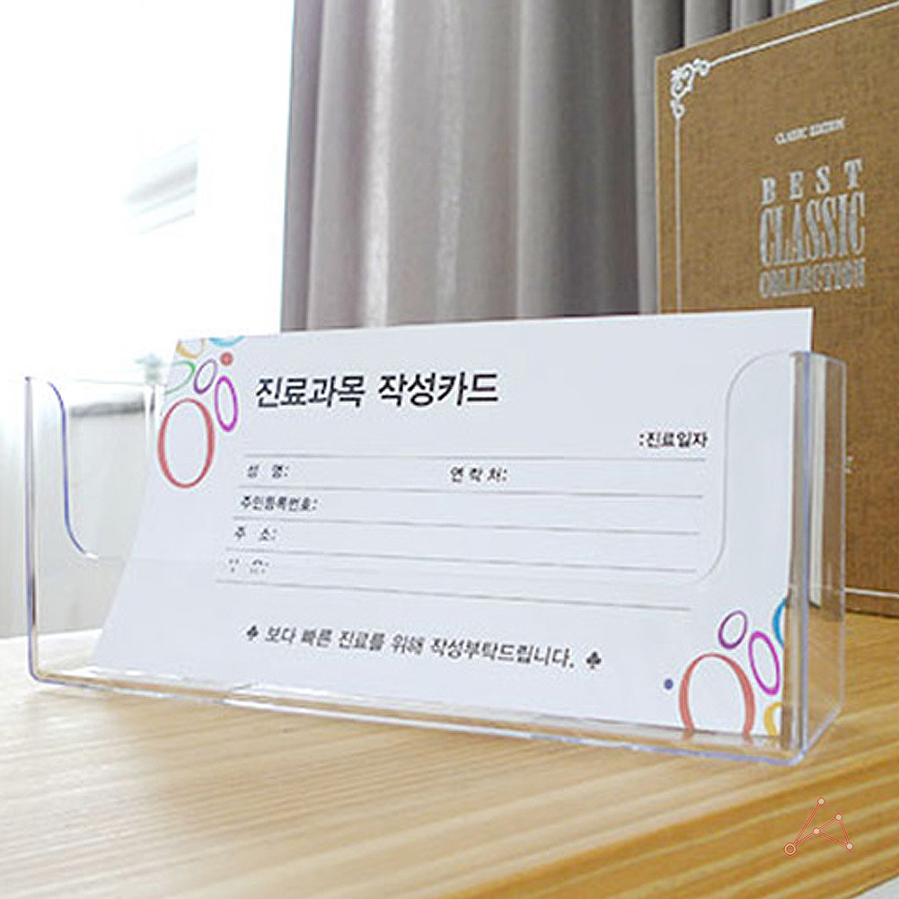 리플릿 거치대 리플렛 브로셔 브로슈어 팜플렛 카달로그 홍보물 전단지 꽂이 가로 - 상세 이미지 4