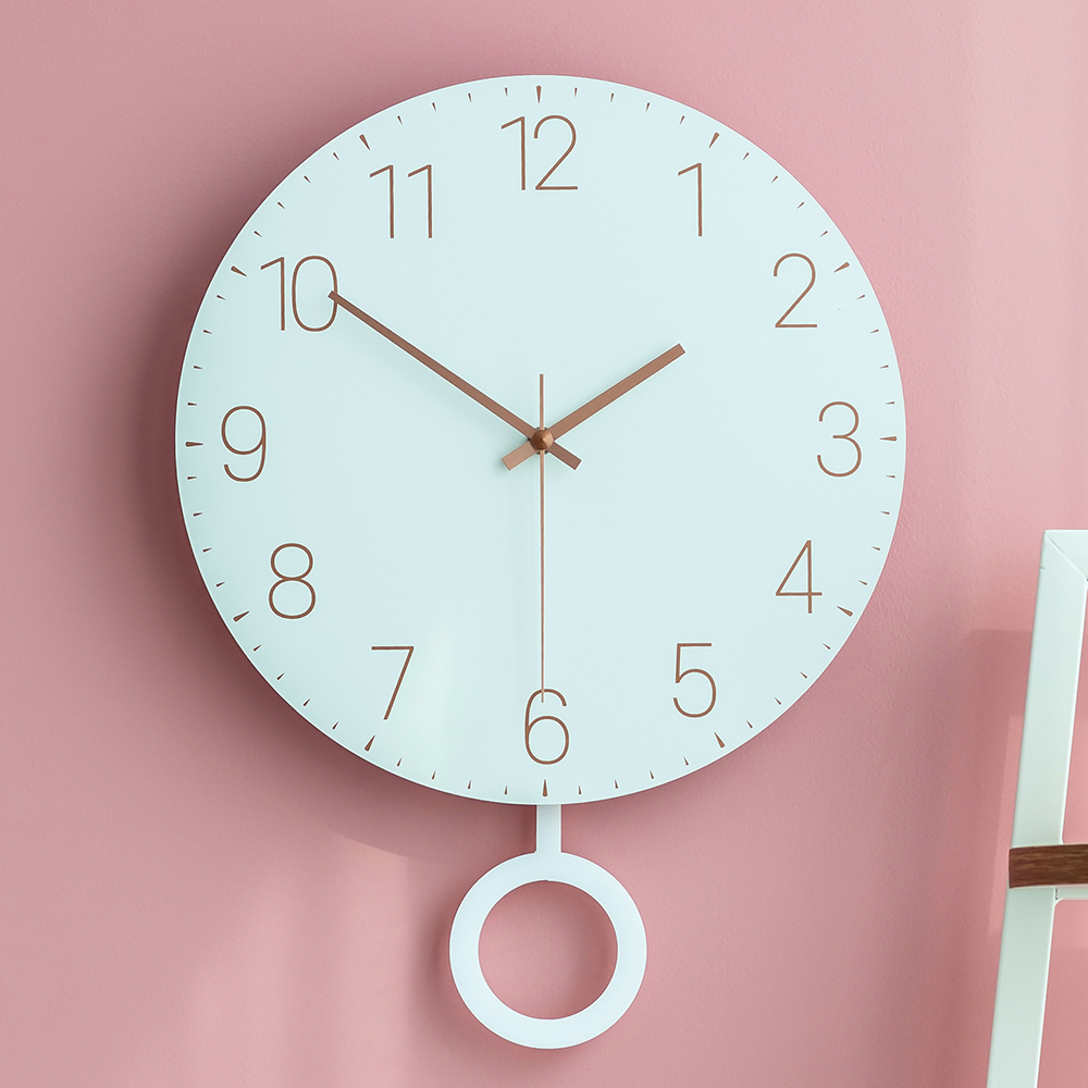 국산 플라이토 무소음 인테리어 추벽시계 거실 사무실 모던 디자인 벽걸이시계 30cm 심볼 - 상세 이미지 4