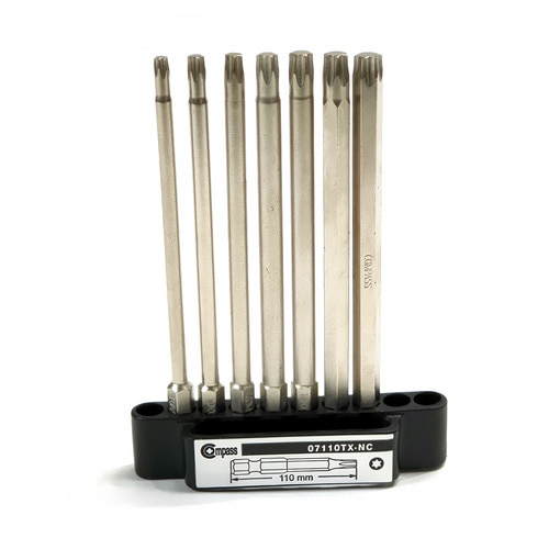 전동드릴비트 별드라이버 별비트 7개세트 110mm - 상세 이미지 2