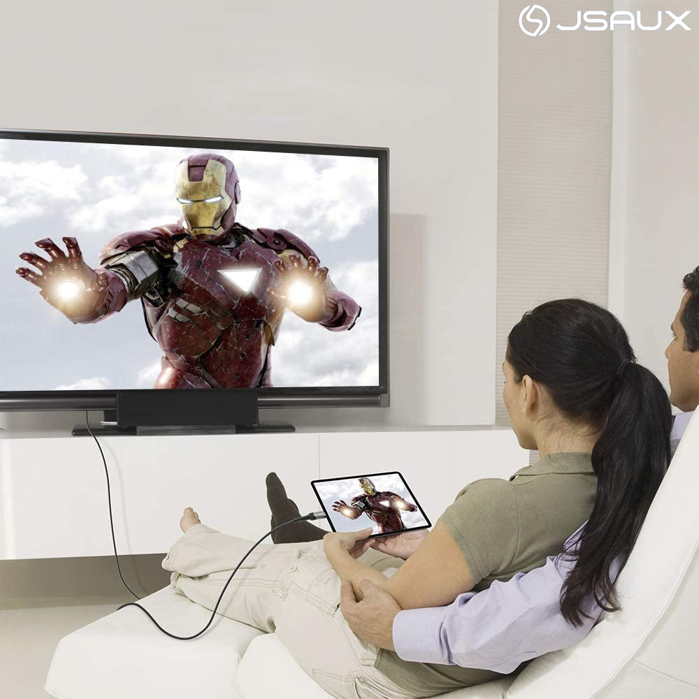 미러링 케이블 MHL C타입 HDMI 스마트폰 TV연결 3m 4k 60Hz JSAUX - 상세 이미지 3