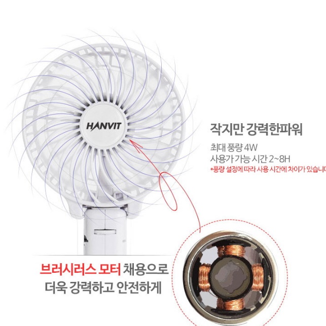 초소형 차박용 선풍기 여행용 선풍기 골프용 골프 낚시용 낚시 선풍기 - 상세 이미지 3