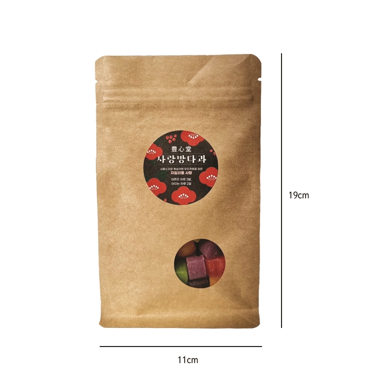 풍심당 사랑방다과 자일리톨 복숭아향 사탕 (150g) 무설탕 글루텐프리 비건 건강 간식 이미지 7