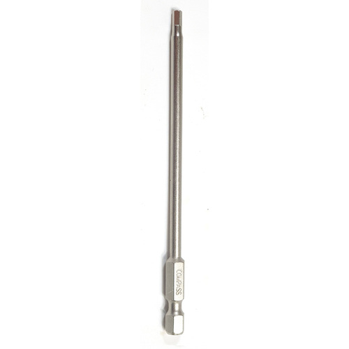 콤파스 도금 전동 드라이버 팁 비트 육각110mm 3.0 - 상세 이미지 3