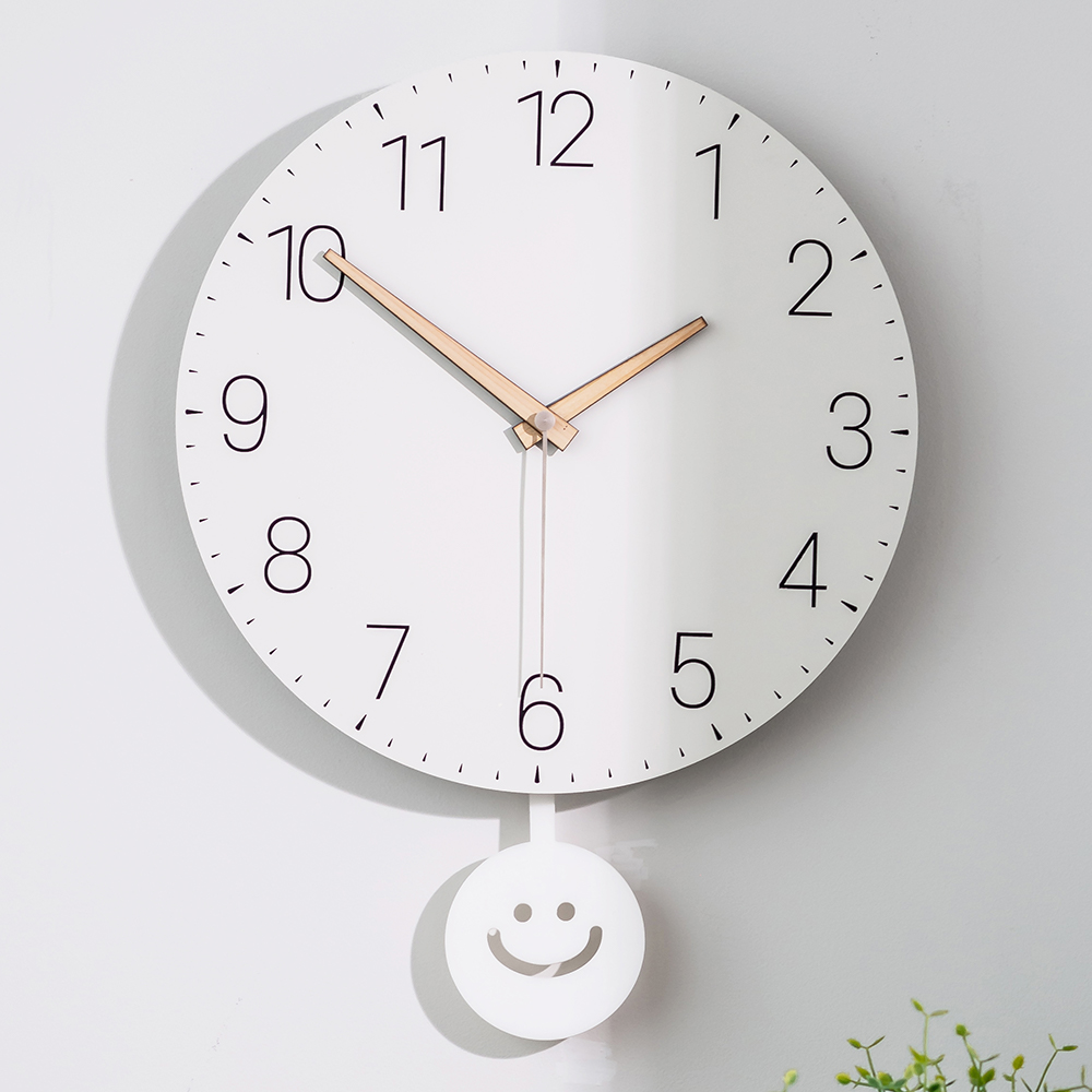 국산 플라이토 무소음 인테리어 추벽시계 거실 사무실 모던 디자인 벽걸이시계 30cm 심볼