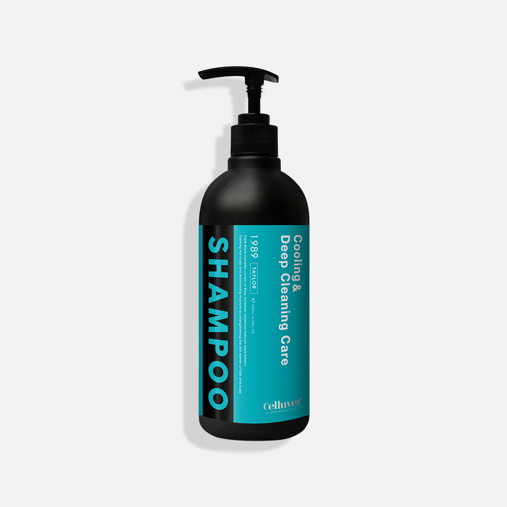 셀러버 트리플블랙 퍼퓸샴푸 500ml 1989.테일러 향기좋은 천연 지성 드라이 정수리냄새 지루성두피