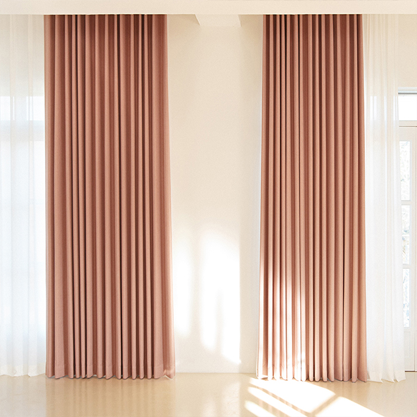 밀스 하루 항균 형상기억 거실 맞춤 암막커튼 평주름140X170