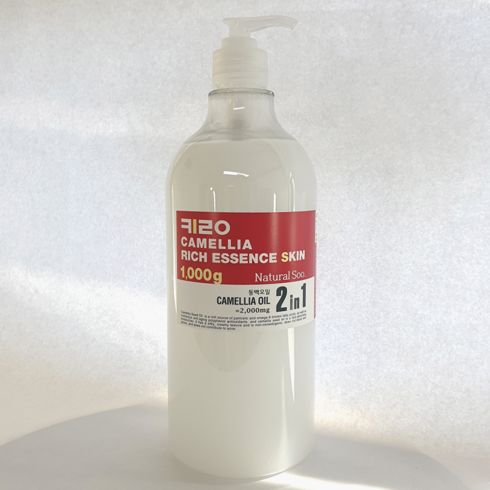 내추럴수 키로 카멜리아 리치 에센스스킨 대용량 1kg 악건성 속건조 주름개선 탄력 에센스 - 상세 이미지 2