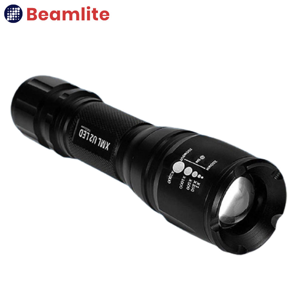 매그넘 Z6 LED 줌라이트 1300루멘 충전식 손전등 군용 경찰 경호원 전술 후레쉬