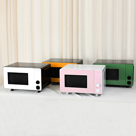 쿠잉 프리즘 플랫전자렌지 전자랜지 무회전 미니 소형 화이트(MC-P20WBF)