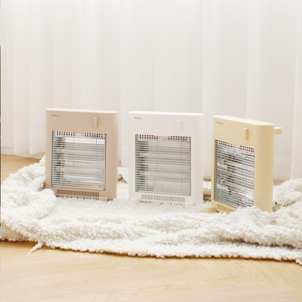 자일렉 미니 발난로 전기히터 사무실 전기난로 석영관