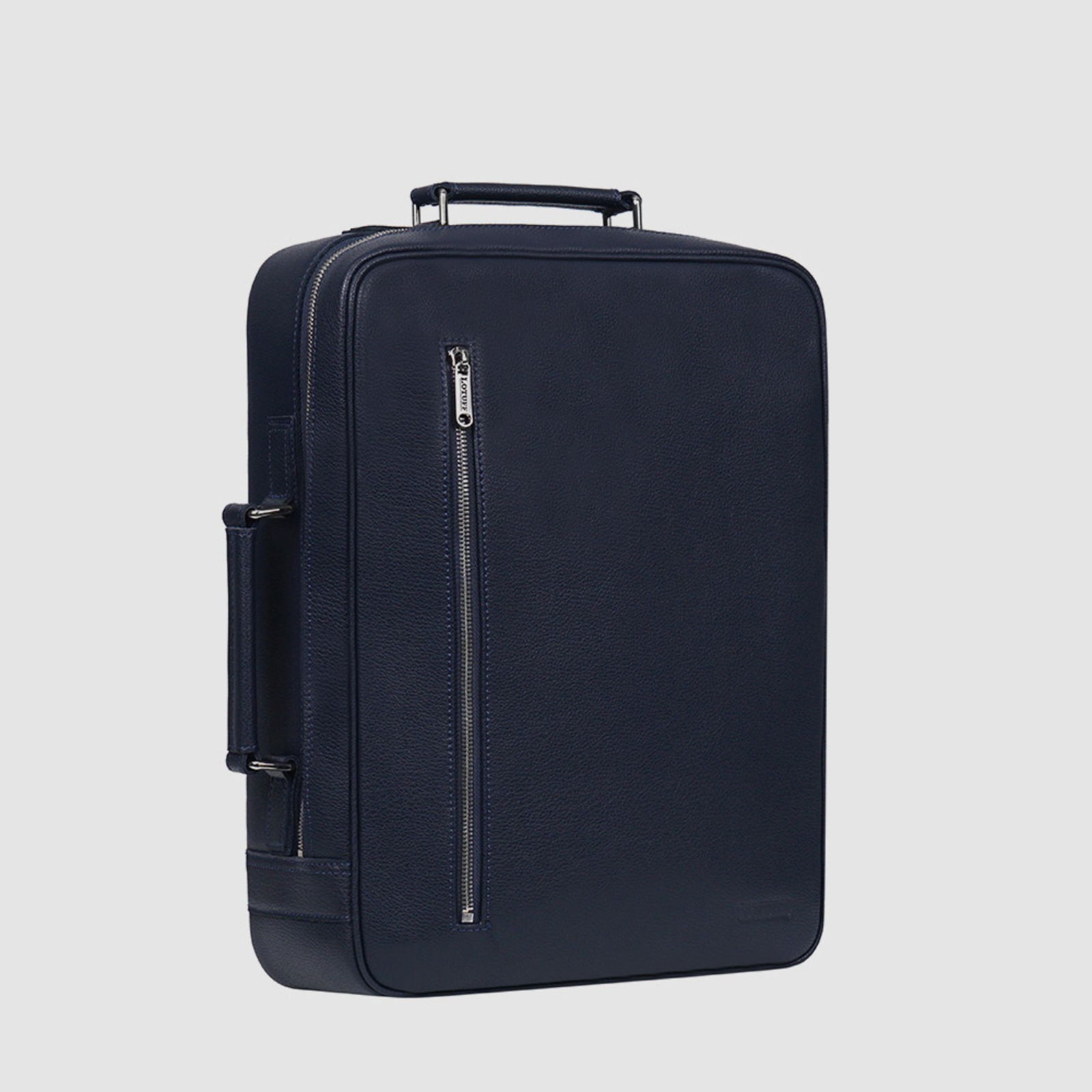 남자 가죽 백팩 로터프 LO-1010 네이비